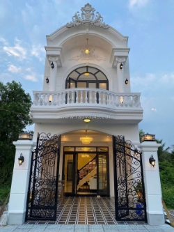 Cần bán căn nhà lầu tân cổ điển sàn đúc thật 100% xã mỹ phong - tp.mỹ tho -