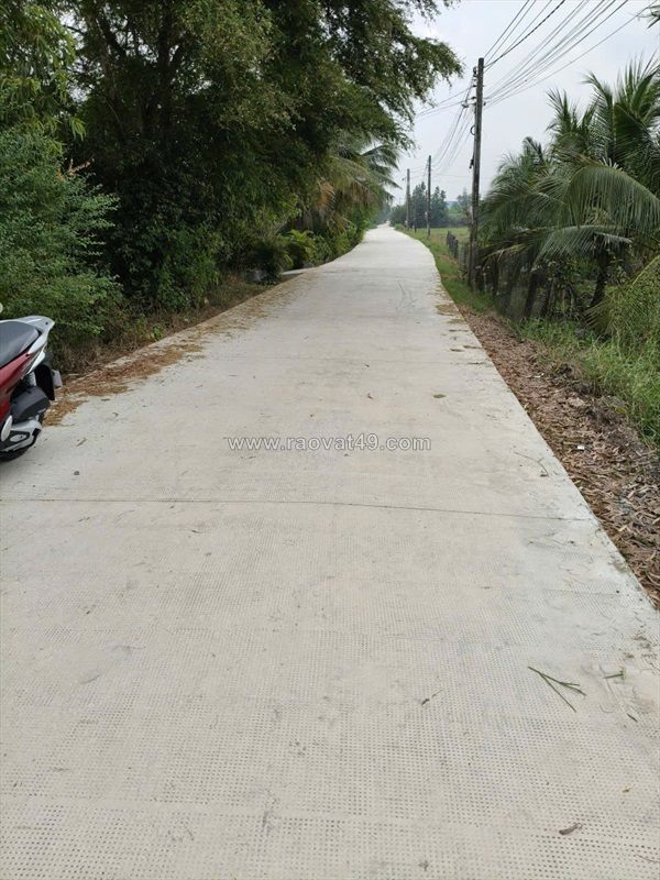 Cần bán lô đất thổ cư mặt tiền đường đan bờ kênh n3, phường tân khánh, thành