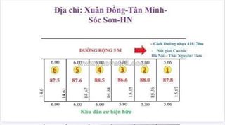 Cần bán lô đất vị trí cực tiêm năng , sát đường tỉnh lộ 4  ,dt - 87,8 m fun