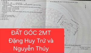 💎cần bán lô góc 2 mt đường đặng huy trứ và nguyễn thuý