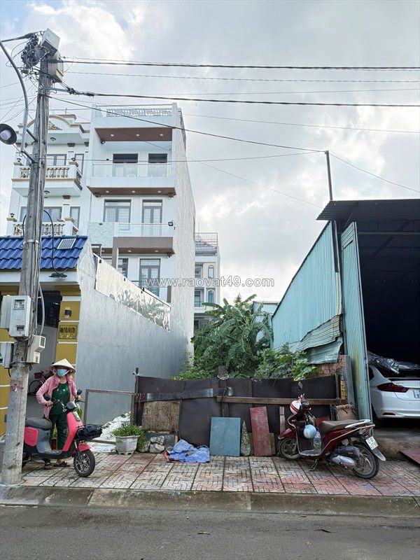 Cần bán nhanh lô đất 2 mặt tiền phường thạnh xuân, quận 12, tp hcm