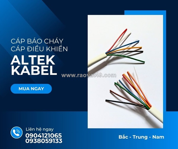 Cáp báo cháy cho hệ thống báo cháy trung tâm