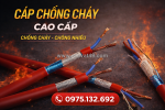 Cáp chịu lửa – giữ tín hiệu khi sự cố xảy ra