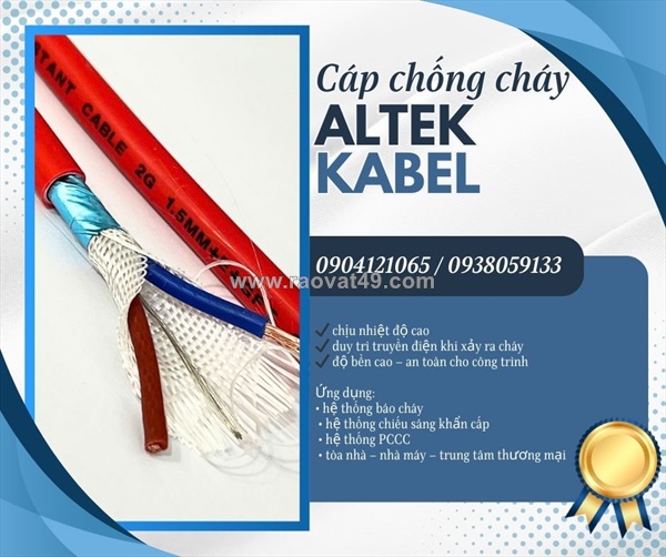 Cáp chống cháy cho trung tâm thương mại