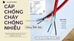 Cáp chống cháy chống nhiễu 2x0.75mm² sẵn kho hà nội – hưng yên – bắc ninh | cắt theo yêu cầu