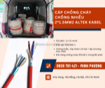 Cáp chống cháy chống nhiễu 2x1.5mm2 altek kabel giao ngay hà nội, nam định