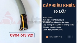 Cáp điều khiển 16 lõi altek kabel 16x0.5/16x0.75/16x1.0/16x1.5