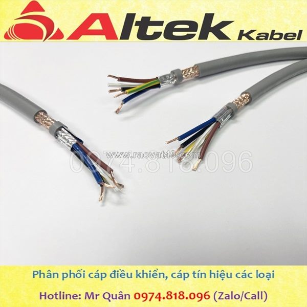 Cáp điều khiển 4x0.75 cu – altek kabel