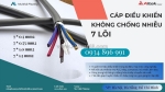 Cáp điều khiển 7 lõi altek kabel không chống nhiễu – cung cấp hà nội, bắc ninh, hưng yên, hải dương
