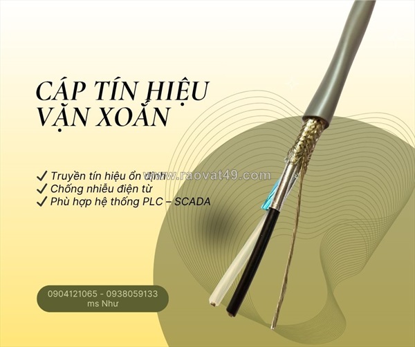 Cáp rs485 cho hệ thống scada và automation