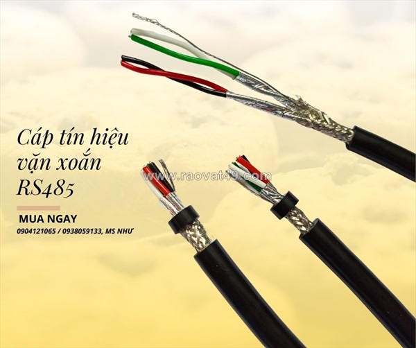 Cáp rs485 cho hệ thống truyền thông công nghiệp