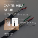 Cáp rs485 chống nhiễu hai lớp altek kabel  1 pair 2 pair