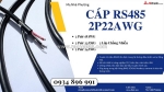 Cáp tín hiệu rs485 2 pair 24awg phân phối bình định – phú yên – đắk lắk | giao hàng nhanh