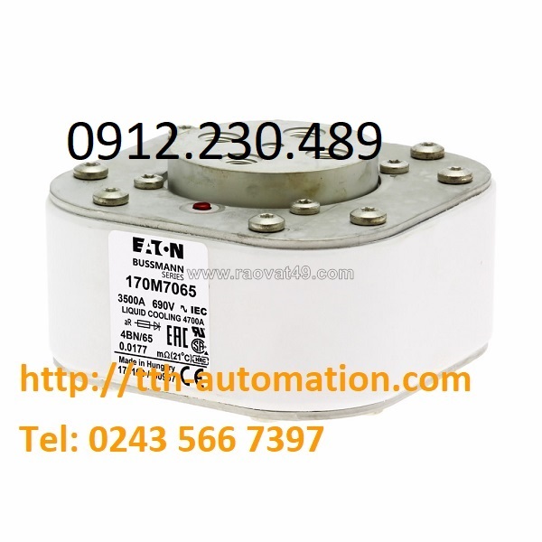 Cầu chì bussmann 170m7065 mua càng nhiều, chiết khấu càng cao