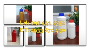 Chai nhựa 1 lít giá rẻ, chai nhựa 500ml dày – giá ổn định nhất thị trường