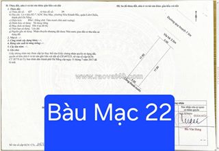 💥chào bán đất đường bàu mạc 22 - liên chiểu, đà nẵng - gần biển
