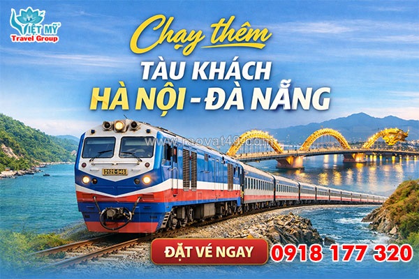 Chạy thêm tàu khách hà nội – đà nẵng