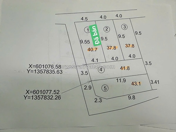 Chỉ từ 1,3 tỷ sở hữu ngay 40m đất phường bắc nha trang, oto đỗ đất, cách bờ