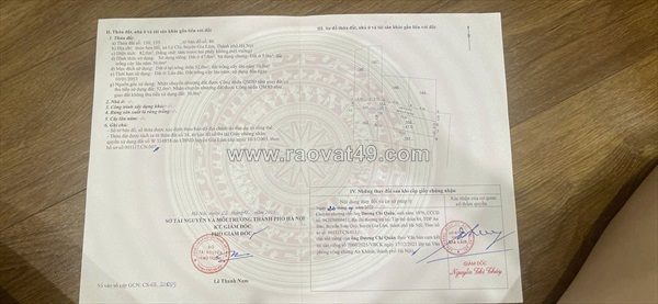 Chính chủ cần bán 47m² thuận an – hà nội (lệ chi – gia lâm)