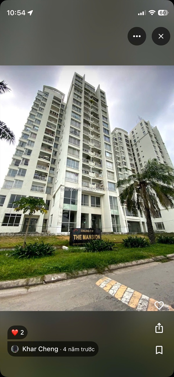 Chính chủ cần bán căn hộ chung cư the mansion, vị trí đẹp, pháp lý rõ ràng, sổ