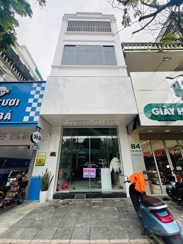 Chính chủ cho thuê tầng 1 – số 86 chu văn an, p. trần hưng đạo, tỉnh hưng yên