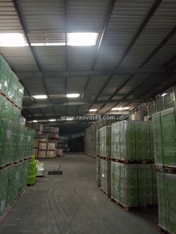 [cho thuê] 1200m² kho xưởng kcn quang minh. pccc vòng ngoài. container đỗ cửa