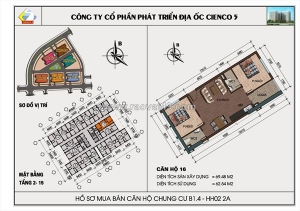 Cho thuê căn hộ 70m2 chung cư thanh hà cienco5