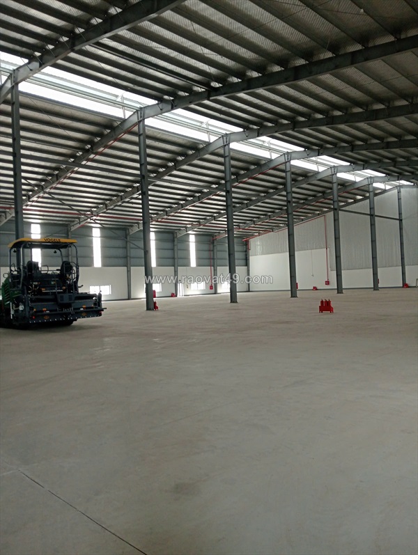 Cho thuê  kho, xưởng 6000m mới xây dựng tại kcn quang minh.