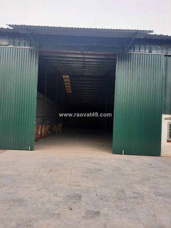 Cho thuê kho xưởng – đường tân mỹ, gần sân golf phương đông