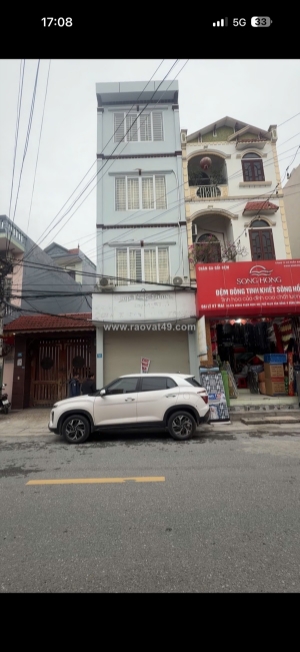 Cho thuê nhà 4 tầng – phố phạm ngọc nhị, tt đồng văn, duy tiên, hà nam