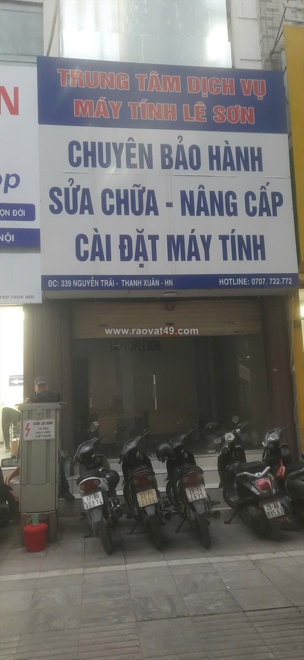 Cho thuê nhà mặt phố nguyễn trãi – thanh xuân