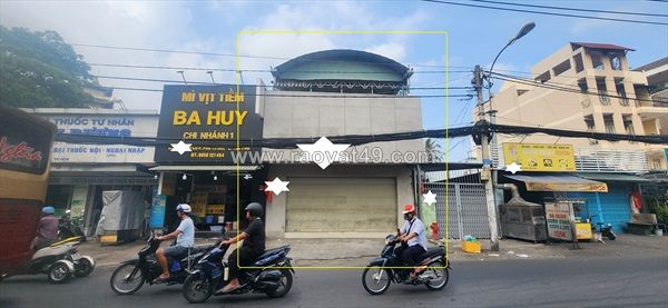 Cho thuê nhà mặt tiền âu cơ q.tân phú 2m² - ngang 7m - 55triệu