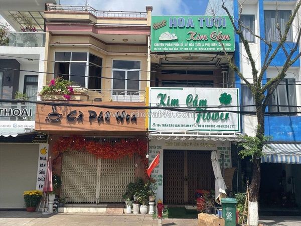 Cho thuê nhà mặt tiền đẹp đường trần cao vân – tam kỳ