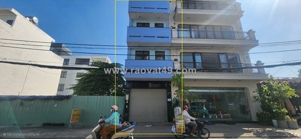 Cho thuê nhà mặt tiền nguyễn hữu tiến q.tân phú 68m²,4tầng, 25triệu - gần aeon