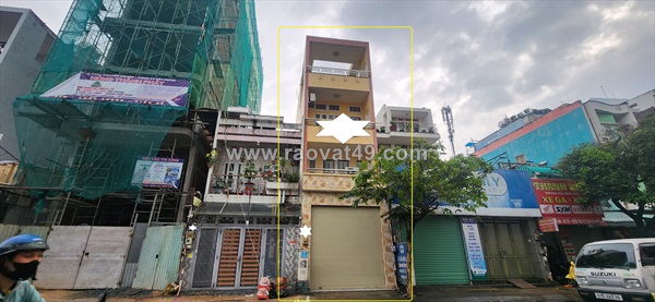 Cho thuê nhà mặt tiền trương vĩnh ký q.tân phú 75m², 4tầng, 32triệu - khu dịch