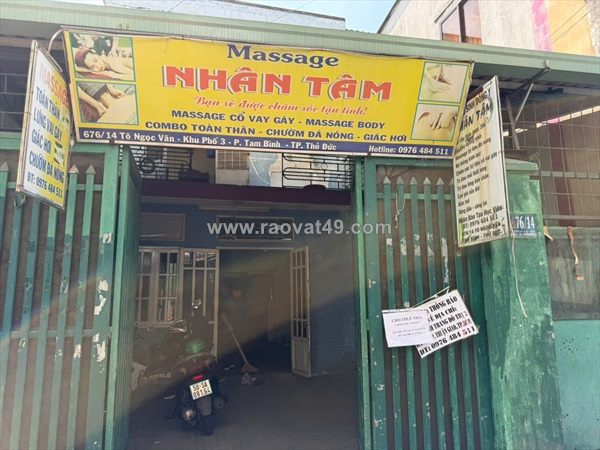 Cho thuê nhà nguyên căn tam bình