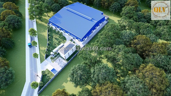 Cho thuê nhà xưởng bắc tân uyên 2.727m²