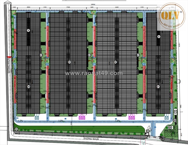 Cho thuê nhà xưởng kcn long thành – 30.400m²