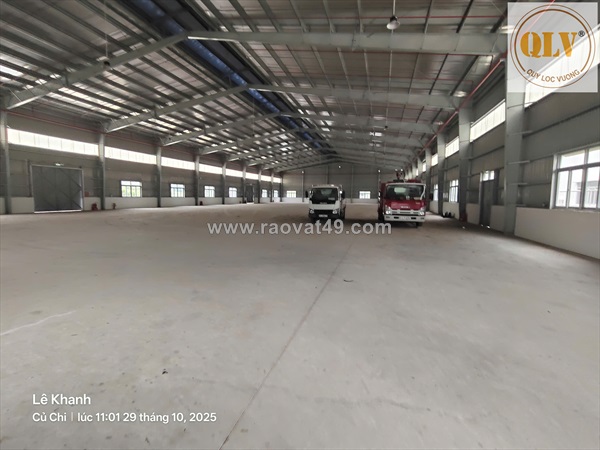 Cho thuê nhà xưởng kcn mỹ phước 2.022m²