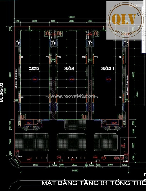 Cho thuê nhà xưởng kcn nam tân uyên - bình dương 70.000m²