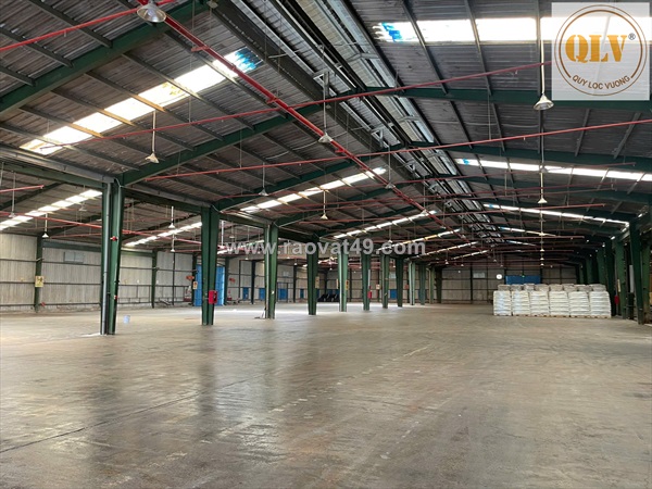 Cho thuê nhà xưởng kcn sóng thần, dĩ an, bình dương 1.200m²