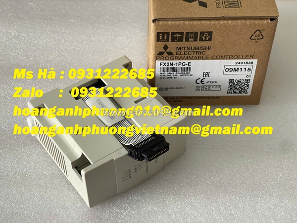 Chuyên dòng mitsubishi fx2n-1pg-e hàng mới - bán toàn quốc
