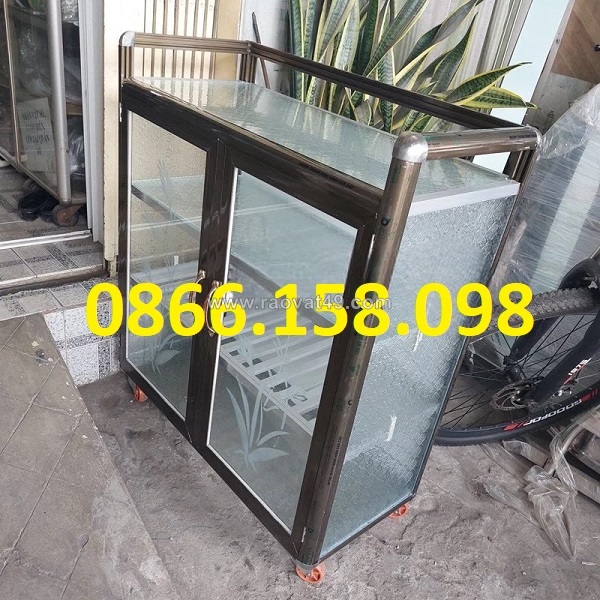 Chuyên sỉ bo góc tủ nhôm 3 chân bền đẹp, giao hàng toàn quốc