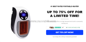 Clima mini heater exclusive offer for usa