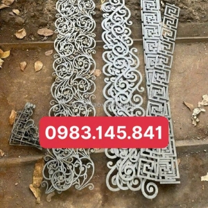 Cnc lan can sắt hoa văn theo yêu cầu