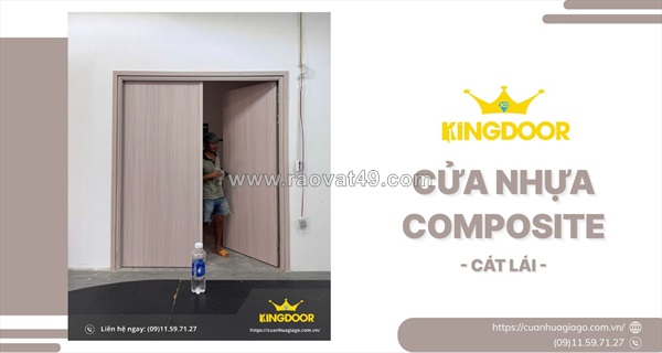 Cửa nhựa composite tại cát lái | bền 20 năm, giá tốt