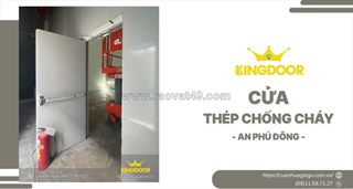 Cửa thép chống cháy tại an phú đông | an toàn bảo vệ 24/7