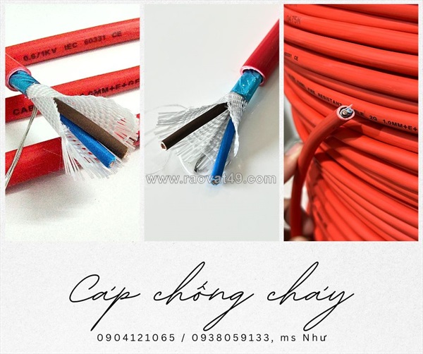 Cung cấp cáp chống cháy cho hệ thống pccc bình dương, đồng nai
