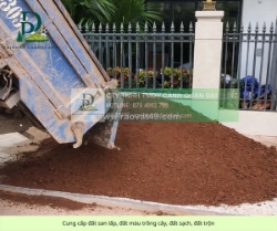 Cung cấp đất san lấp đất trồng cây đất sạch đất trộn tại đồng nai
