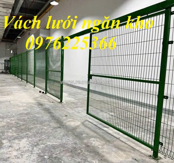 Cung cấp vách lưới ngăn kho tại hà nội